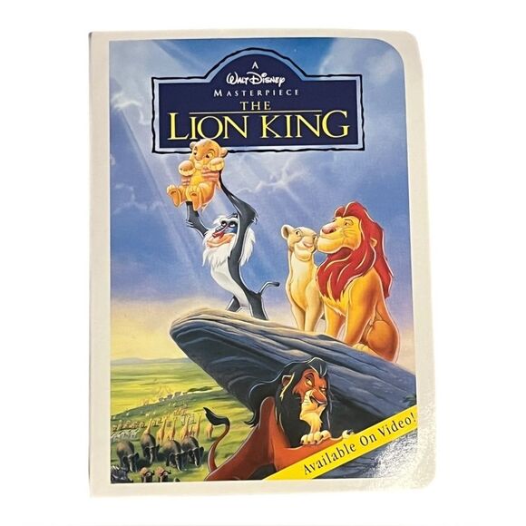 Disney McDonalds Toy Lion King Simba Movie Style Case Figure Vintage 1996 NEW - Picture 1 of 3